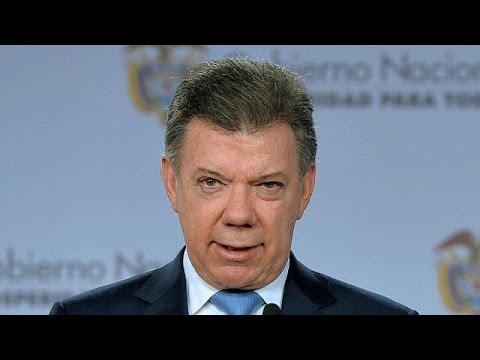 شاهد اجتماع ابن الرئيس سانتوس وقائد حركة الفارك في كوبا