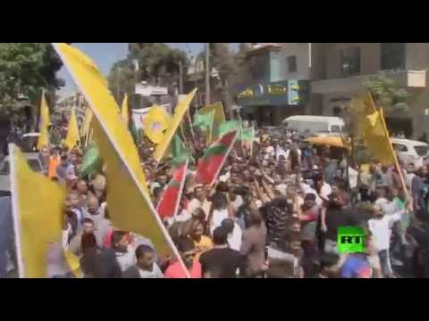 شاهد مراسم تشييع الفتاة الفلسطينية هديل الهشلمون