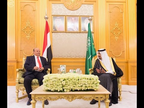 فيديوالعاهل السعودي يؤكد أن  أمن اليمن من أمن الخليج والسعودية