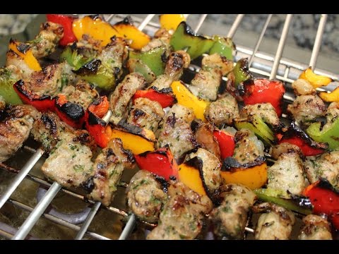 الكباب المشوي على الطريقة المغربية