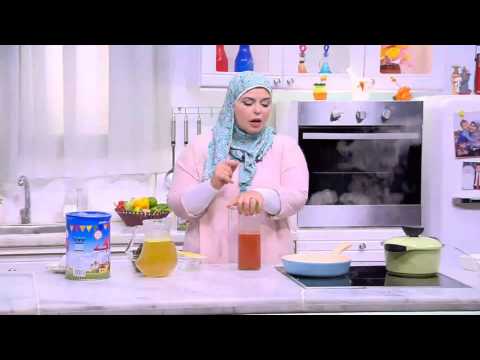 شاهد طريقة عمل كفتة بورق العنب