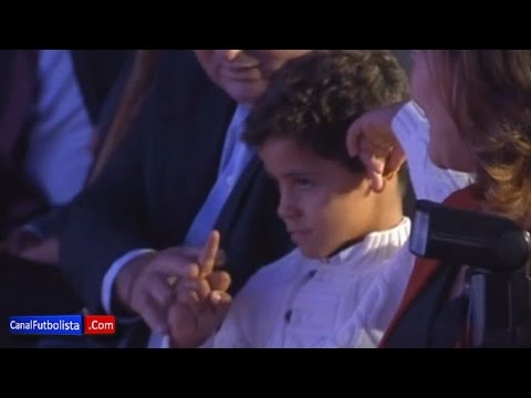 إشارة فاضحة لابن رونالدو