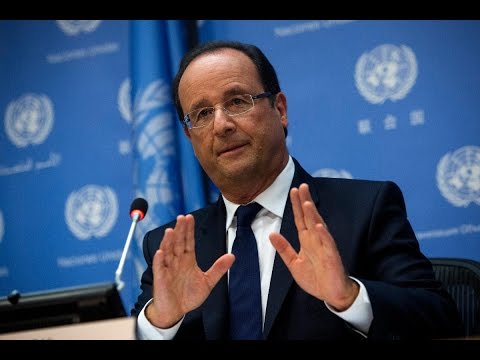شاهد الرئيس الفرنسي يؤكد أنَّ الرئيس الأسد مشكلة