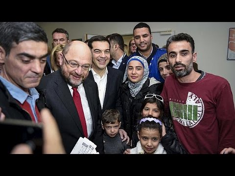 شاهدرئيس البرلمان الأوروبي يدعو لمواجهة أزمة اللاجئين
