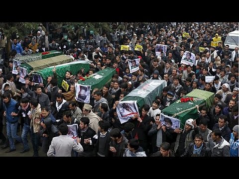 شاهد الهزارة يطالبون الحكومة الأفغانية بالعدالة