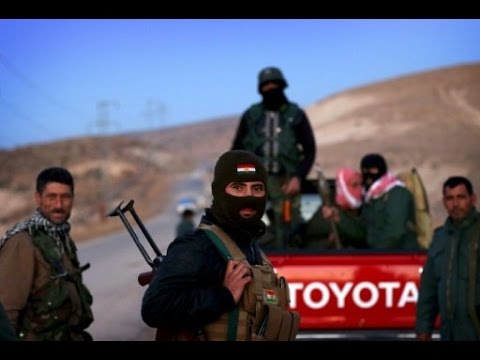 شاهد استعادة بلدة سنجار من تنظيم داعش