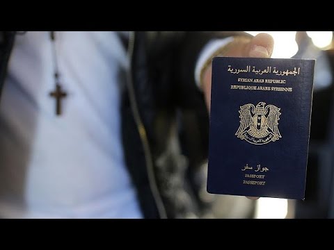 بالفيديو  تساؤلات عديدة بشأن حامل جواز السفر السوري