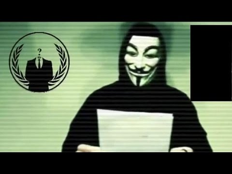 شاهد مجموعة أنونيموس تعلن الحرب الالكترونية ضد داعش