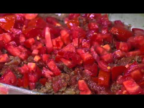 شاهد طريقة عمل طاجن قرنبيط باللحم المفروم