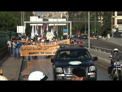 شاهدلبنان ينضم إلى مسيرات مطالبة بالعدالة المناخية