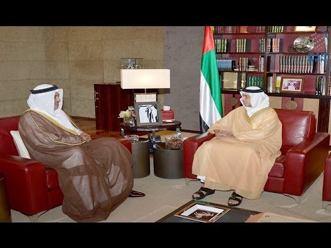 شاهد رئيس الإمارات يتلقى رسالة شفهية من ملك البحرين