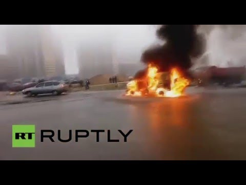 اعتداء مسلح استهدف سيارة شرطة في بطرسبورغ