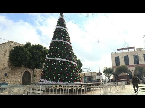 شاهد بيت لحم تستعد لاحتفالات عيد الميلاد