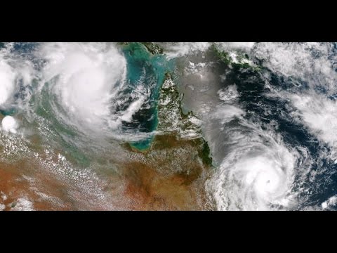 شاهدإعصار نادر يجتاح سيدني في أستراليا