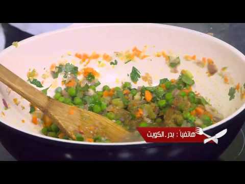 بالفيديو طريقة عمل سمك بالخضار