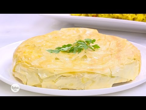 بالفيديو طريقة عمل جلاش بالسبانخ والدجاج