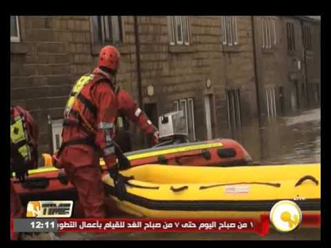 رئيس الوزراء البريطاني يترأس اجتماعًا للجنة الطوارىء لمواجهة الفيضانات