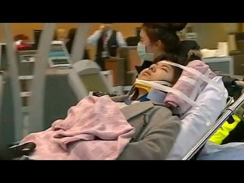 شاهدإصابة 20 راكبًا خلال رحلة طيران