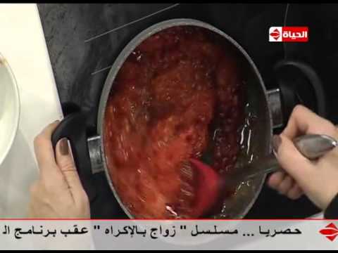 طريقة عمل عجينة البيتزا وصوص البيتزا مع الشيف أية حسني