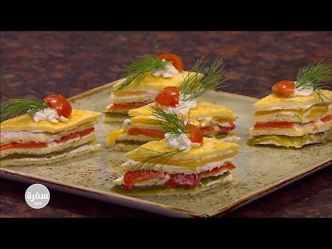 طريقة عمل حلقات البشاميل