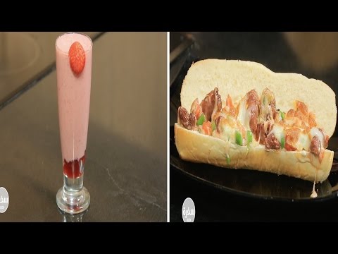 طريقة عمل سندوتش حشو فطيرة السجق  ووصفات أخرى