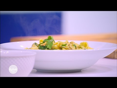 طريقة عمل مكرونة بالثوم بالجبنة