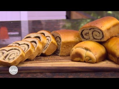 طريقة عمل خبز بالزعتر واللبنة