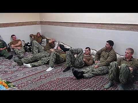 شاهد إيران تطلق سراح البحارة الأميركيين
