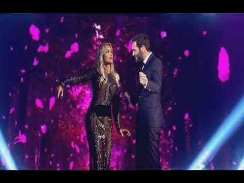 فيديو رقصة رومانسية لمايا دياب ووسام صليبا