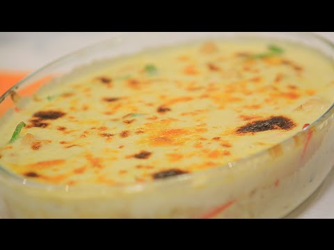 طريقة عمل دجاج بالبشاميل