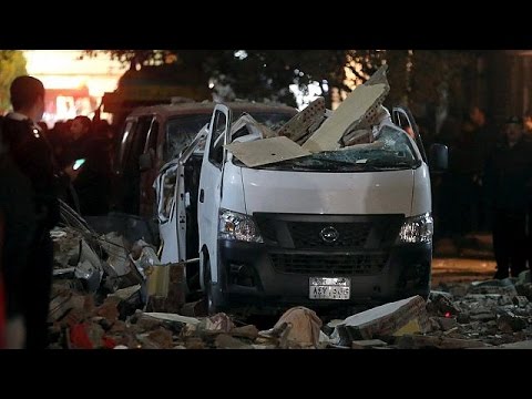 شاهد مقتل تسعة خلال انفجار في منطقة الجيزة