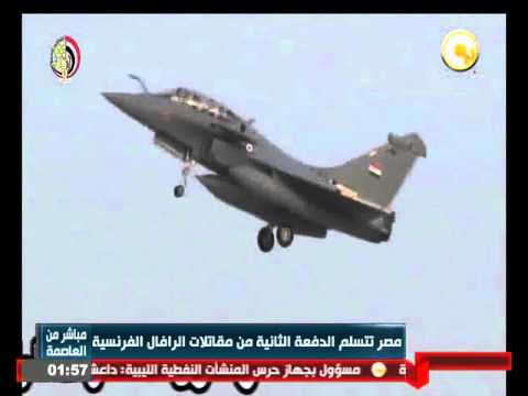 مصر تتسلم الدفعة الثانية من مقاتلات الرافال الفرنسية