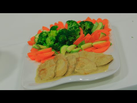 شاهد طريقة عمل دجاج بصوص المستردة الكريمي