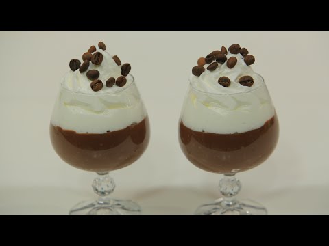 طريقة عمل بودينغ الموكا لايت  بودينغ موكا مزين