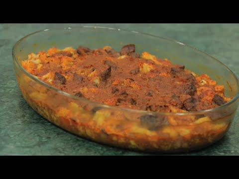 طريقة عمل قرنبيط باللحم