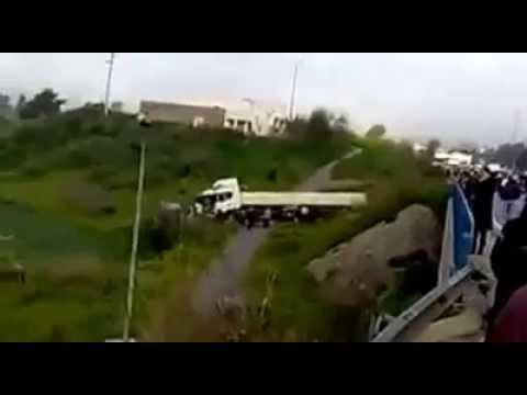 شاهد أخطر حادث سير في تاريخ المغرب