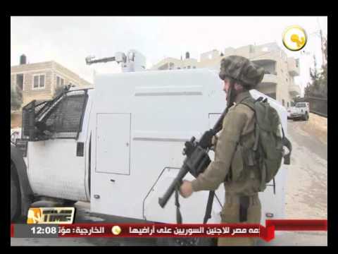 شاهد إصابة 10 فلسطينيين  في الضفة الغربية