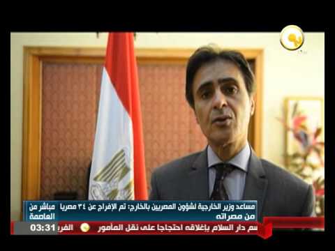 فيديو مقابلة مع مساعد وزير الخارجية لشؤون المصريين في الخارج