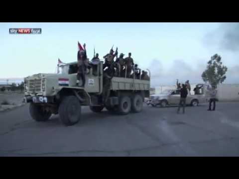 شاهد منع أهالي تكريت من دخول بغداد