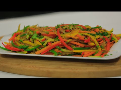 شاهد طريقة عمل خضار بالثوم والشبت