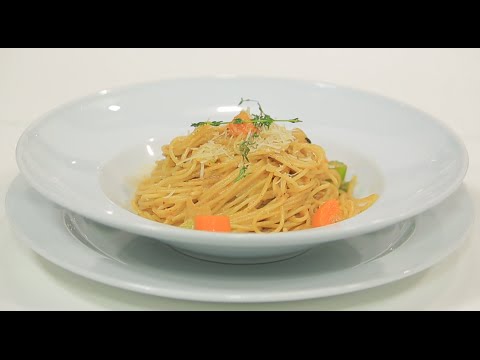 شاهد طريقة عمل مكرونة بصوص الدوم