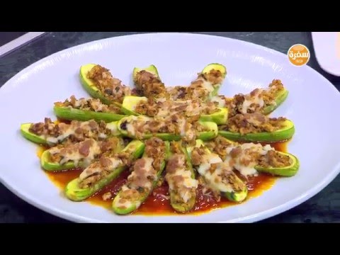 طريقة عمل كوسة محشية دجاج