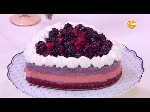 طريقة عمل تورتة كريمة فواكه طبقات