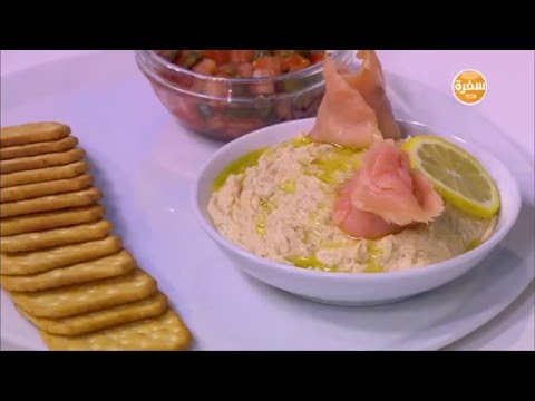 طريقة عمل موس السلمون المدخن