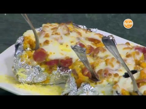 طريقة عمل قوارب البطاطا