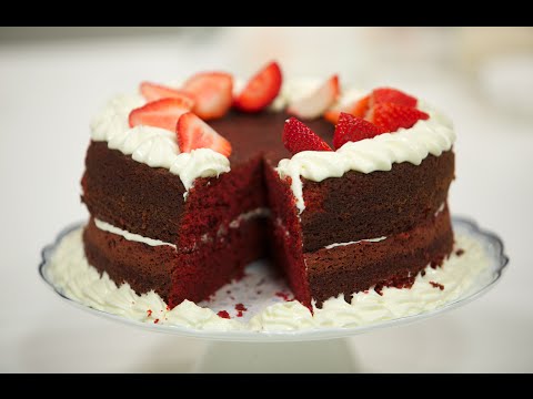 طريقة عمل ريد فلفت كيك