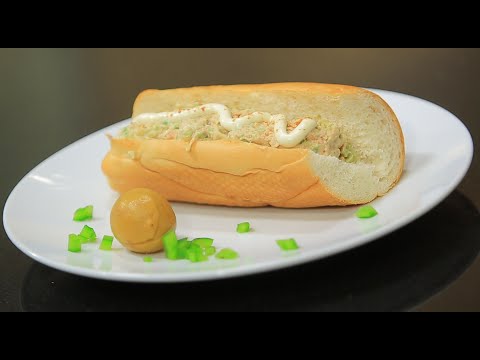 شاهد طريقة عمل سندويتش معجون التونة بالليمون المعصفر