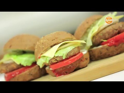 طريقة عمل برغر بيتي صحي بالخضروات
