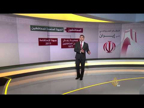 شاهد الخريطة السياسية لإيران