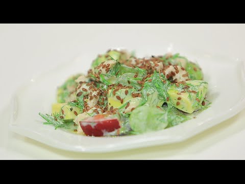 طريقة عمل سلطة السبيط بالفواكه و الافوكادو